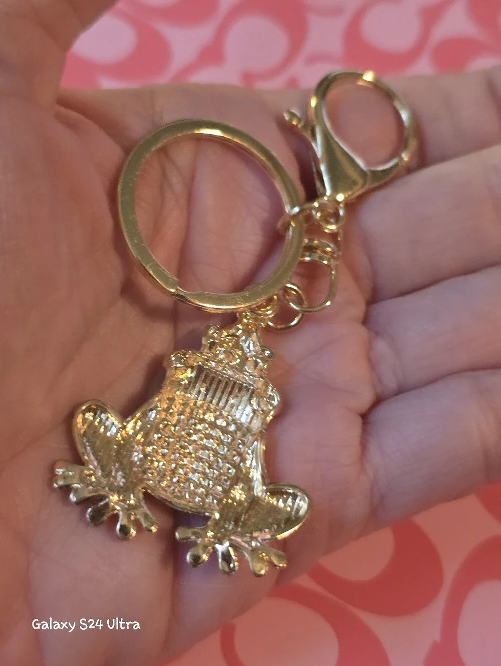 Frog Prince Bag Charm/keychain NEW